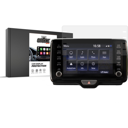 GrizzGlass Distributor - 5904063591008 - GRZ7212 - Matte GrizzGlass CarDisplay Protection Toyota Tacoma 8” 2020-2023 - B2B homescreen