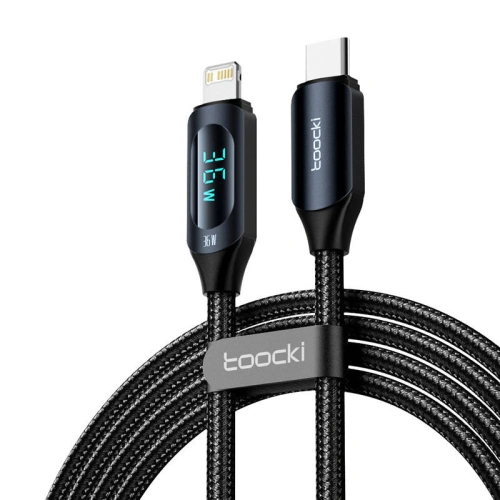 Hurtownia Toocki - 6975600780543 - TCK87 - Kabel Toocki TXCTL-XY08 USB-C / Lightning, 1m, 36W (czarny) - B2B homescreen