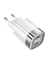 Încărcător de rețea Toocki TCTAC-ZXB01 2xUSB-C, GaN, 35W (alb)