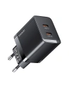 Hurtownia GSM - Nabíječka Toocki TCTCC-SCD02 2xUSB-C, GaN, 40W (černá) - TCK92 - {ean13} - Hurt