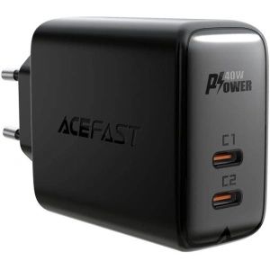 Wholesale Acefast A9 network charger 2xUSB-C, PD, 40W (black) - ACE1 - {ean13} - Hurt