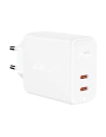 Acefast A9 network charger 2xUSB-C, PD, 40W (white)