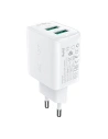 Hurtownia GSM - Síťová nabíječka Acefast A33 2xUSB-A, QC3.0, 18W (bílá) - ACE4 - {ean13} - Hurt