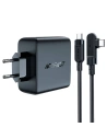 Wholesale Acefast A37 network charger USB-A, 3xUSB-C, PD, GaN, 100W (black) + angle cable USB-C / USB-C 2m - ACE6 - {ean13} - Hurt