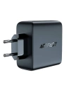 Hurtownia GSM - Acefast A37 hálózati töltő, USB-A, 3xUSB-C, PD, GaN, 100W (fekete) + 2m-es szögletes USB-C / USB-C kábel - ACE6 - {ean13} - Hurt
