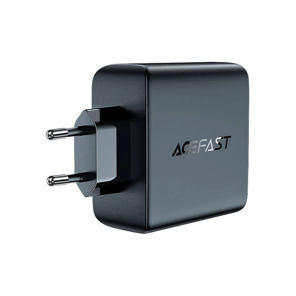 Wholesale Acefast A37 network charger USB-A, 3xUSB-C, PD, GaN, 100W (black) + angle cable USB-C / USB-C 2m - ACE6 - {ean13} - Hurt