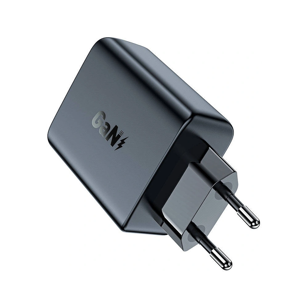 Wholesale Acefast A29 network charger 2xUSB-C PD, GaN, 50W (black) - ACE7 - {ean13} - Hurt