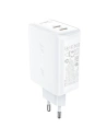 Acefast A29 network charger 2xUSB-C PD, GaN, 50W (white)