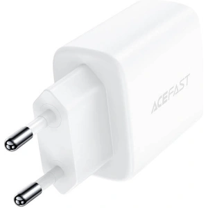 Wholesale Acefast A25 network charger USB-A, USB-C, PD 20W (white) - ACE9 - {ean13} - Hurt