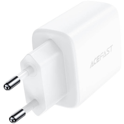 AceFast Distributor - 6974316281214 - ACE9 - Acefast A25 network charger USB-A, USB-C, PD 20W (white) - B2B homescreen