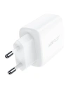 Acefast A25 network charger USB-A, USB-C, PD 20W (white)