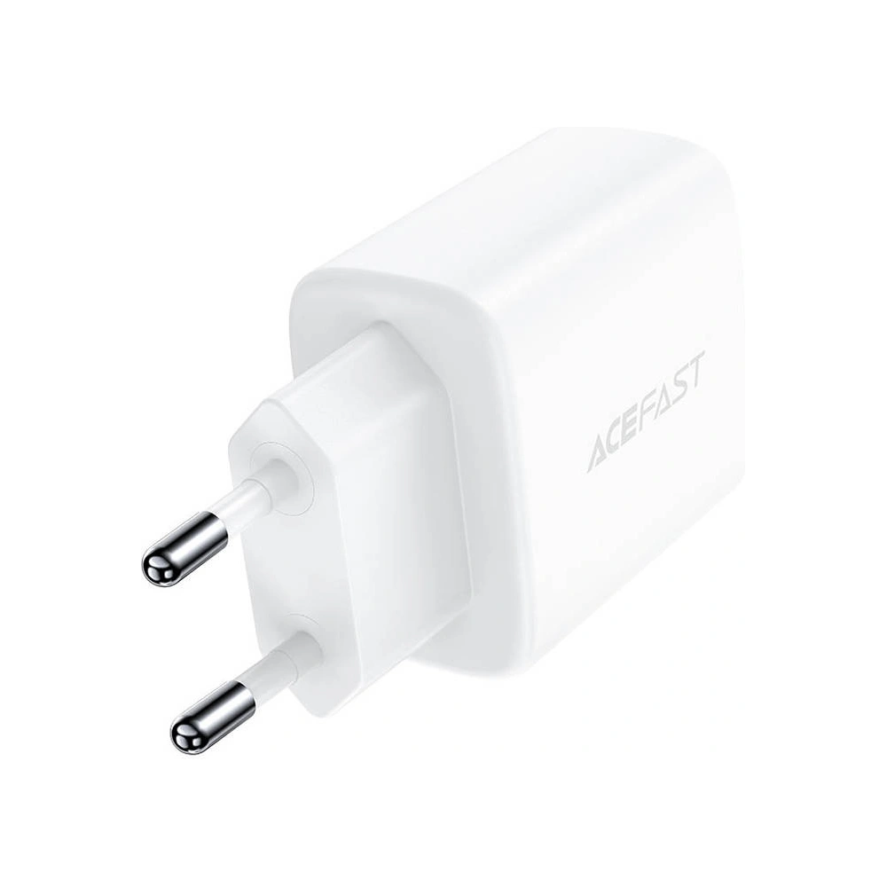 Wholesale Acefast A25 network charger USB-A, USB-C, PD 20W (white) - ACE9 - {ean13} - Hurt