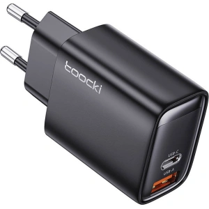 Wholesale Toocki TCT33-BLB01 network charger USB-A / USB-C, 35W (black) - TCK103 - {ean13} - Hurt