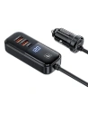 Toocki TCT2C67-JRB01 car charger 2xUSB-C / 2xUSB-A, 1.5m, GaN, 67W (black)