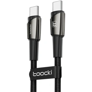 Wholesale Toocki TXCTT14-LG01 cable USB-C / USB-C, 1m, 140W (black) - TCK109 - {ean13} - Hurt