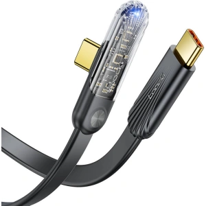 Hurtownia GSM - Kabel kątowy Toocki TQ-X32 USB-C / USB-C, 1m, 100W (negru) - TCK110 - {ean13} - Hurt
