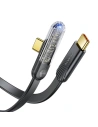 Hurtownia GSM - Kabel kątowy Toocki TQ-X32 USB-C / USB-C, 1m, 100W (schwarz) - TCK110 - {ean13} - Hurt