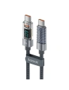 Hurtownia GSM - Kabel Toocki TXCTT1-XY01 USB-C / USB-C, 1m, PD, 60W (černý) - TCK111 - {ean13} - Hurt
