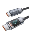 Hurtownia GSM - Kabel Toocki TXCTT1-XY01 USB-C / USB-C, 1m, 100W (grau) - TCK112 - {ean13} - Hurt