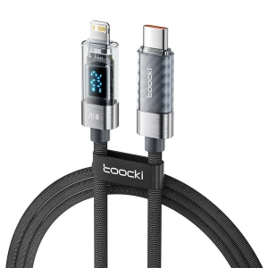 Hurtownia GSM - Kabel Toocki TXCTL-ZX0G USB-C / Lightning, 1m, 20W (grau) - TCK115 - {ean13} - Hurt