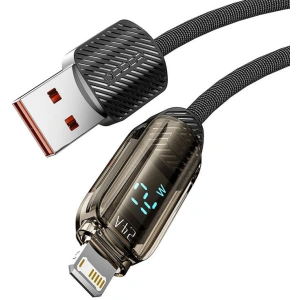 Hurtownia GSM - Kabel Toocki TXCLYX01 USB-A / Lightning, 1m, 12W (schwarz) - TCK121 - {ean13} - Hurt