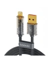 Toocki TXCLJDA03 cable USB-A / Lightning, 1m, 12W (grey)