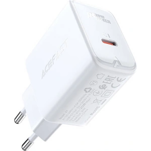 Wholesale Acefast A1 network charger USB-C, PD, 20W (white) - ACE13 - {ean13} - Hurt