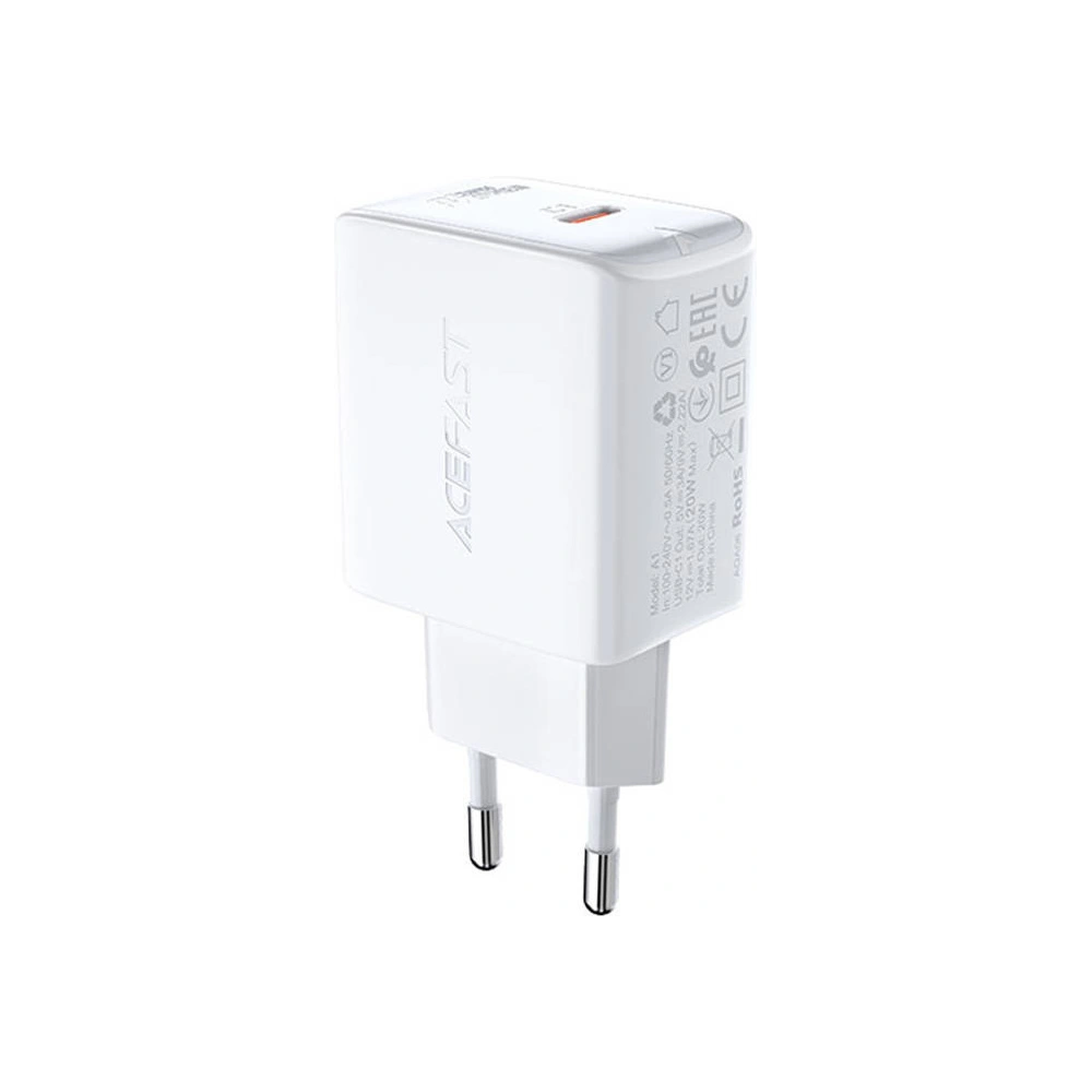 Hurtownia GSM - Acefast A1 USB-C, PD, 20W hálózati töltő (fehér) - ACE13 - {ean13} - Hurt