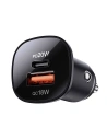 Wholesale Acefast B1 car charger USB-A, USB-C, 38W (black) - ACE14 - {ean13} - Hurt