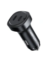 Acefast B2 car charger 2xUSB-C, 72W (black)