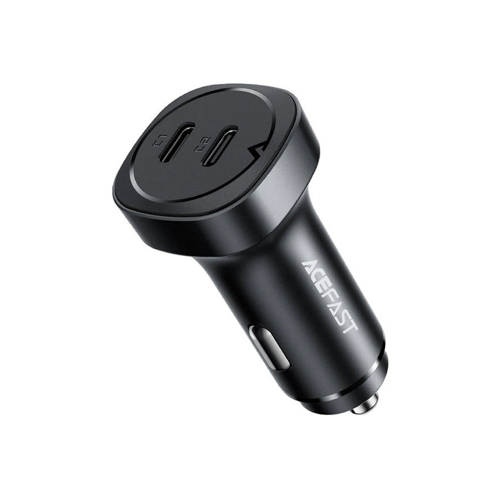 Wholesale Acefast B2 car charger 2xUSB-C, 72W (black) - ACE15 - {ean13} - Hurt