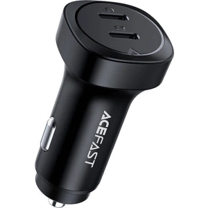 Wholesale Acefast B2 car charger 2xUSB-C, 72W (black) - ACE15 - {ean13} - Hurt