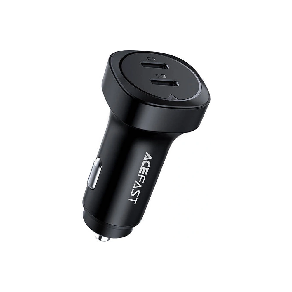Wholesale Acefast B2 car charger 2xUSB-C, 72W (black) - ACE15 - {ean13} - Hurt