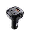 Wholesale Acefast B3 car charger USB-A, 2xUSB-C, 66W (black) - ACE16 - {ean13} - Hurt