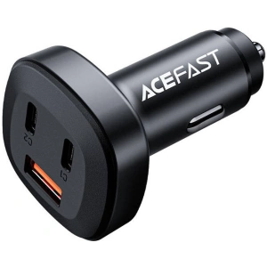 Wholesale Acefast B3 car charger USB-A, 2xUSB-C, 66W (black) - ACE16 - {ean13} - Hurt