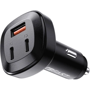 Wholesale Acefast B3 car charger USB-A, 2xUSB-C, 66W (black) - ACE16 - {ean13} - Hurt