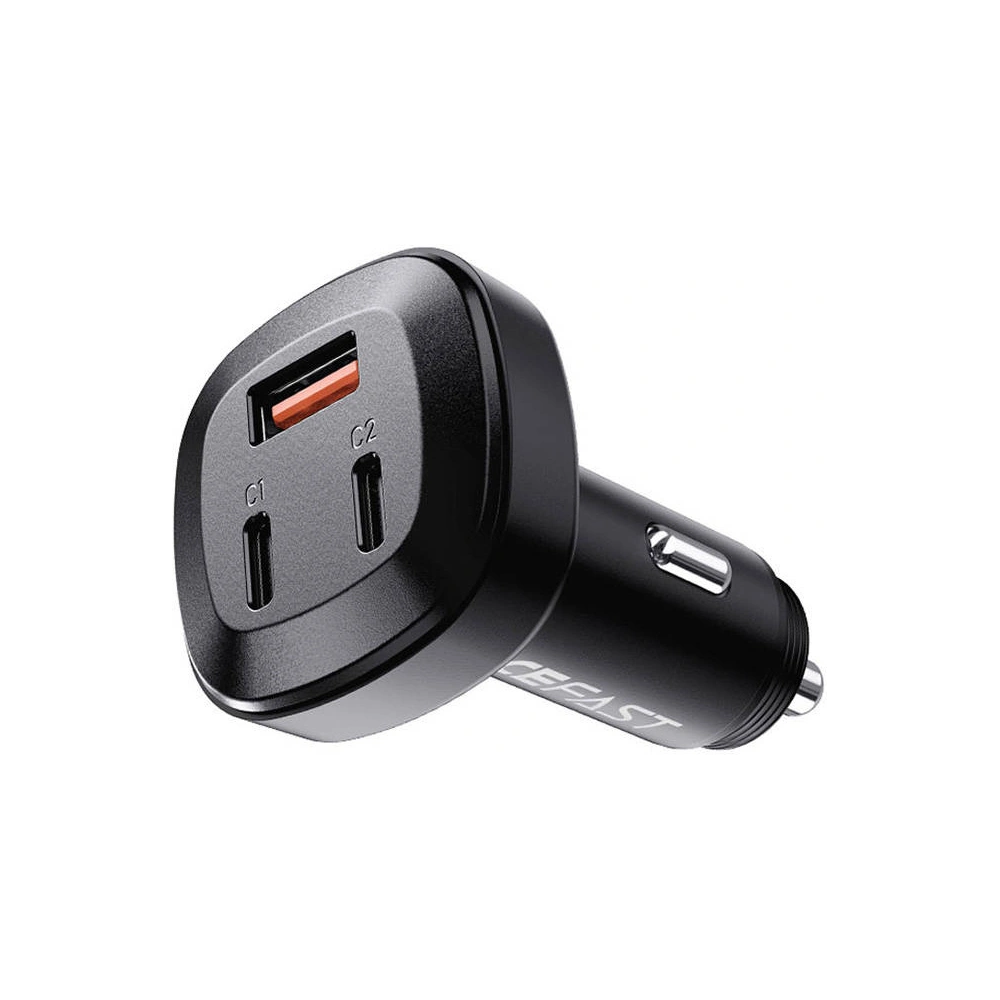 Wholesale Acefast B3 car charger USB-A, 2xUSB-C, 66W (black) - ACE16 - {ean13} - Hurt