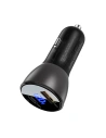 Hurtownia GSM - Acefast B6 Auto-Ladegerät USB-A, USB-C, 63W mit Display (schwarz) - ACE19 - {ean13} - Hurt