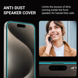 Hurtownia GSM - Szkło hartowane Crong Anti-Bacterial 3D Armour Glass Apple iPhone 15 Plus / 14 Plus + ramka instalacyjna - CRG665 - {ean13} - Hurt