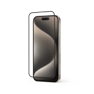 Hurtownia GSM - Szkło hartowane Crong Anti-Bacterial 3D Armour Glass Apple iPhone 15 Pro Max + ramka instalacyjna - CRG667 - {ean13} - Hurt