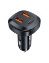 Autonabíječka Acefast B9 2xUSB-A, USB-C, 66W (černá)