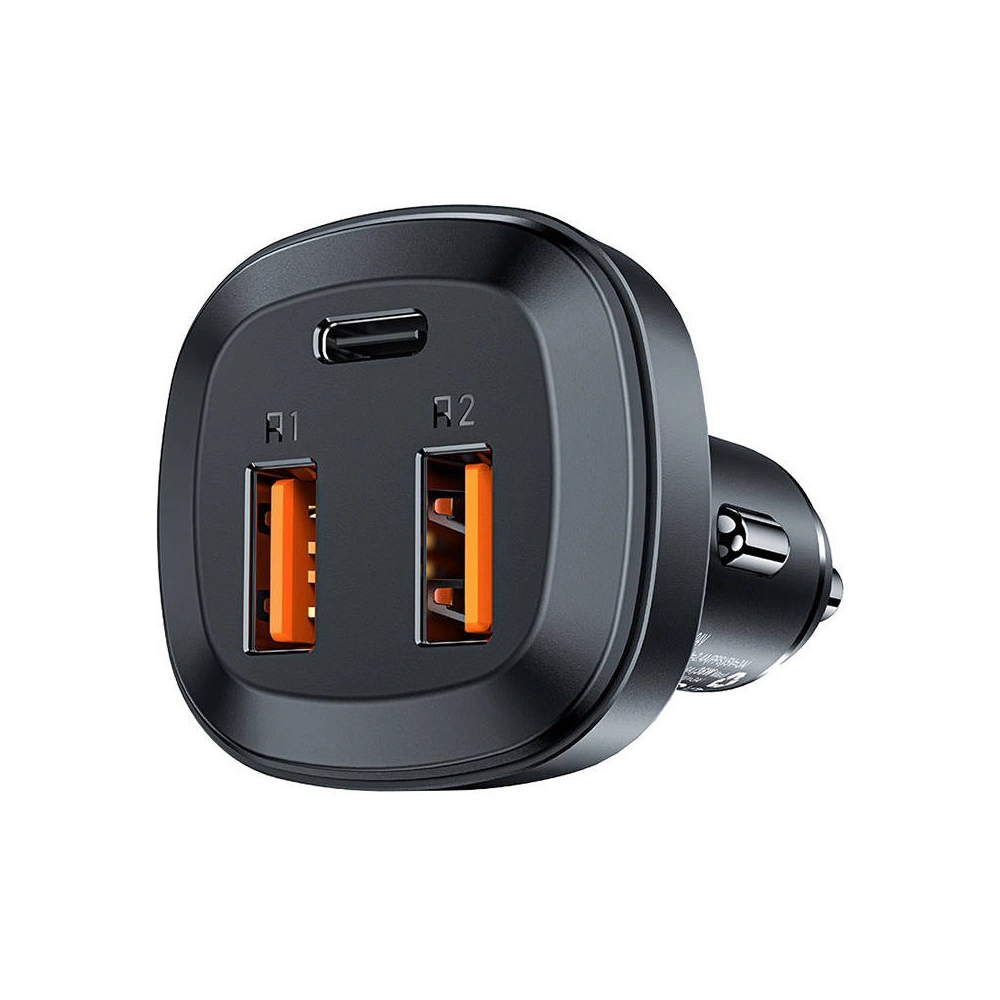 Hurtownia GSM - Acefast B9 autós töltő 2xUSB-A, USB-C, 66W (fekete) - ACE22 - {ean13} - Hurt