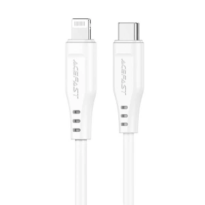 Wholesale Acefast C3-01 cable USB-C / Lightning, MFi, 30W, 1.2m (white) - ACE23 - {ean13} - Hurt