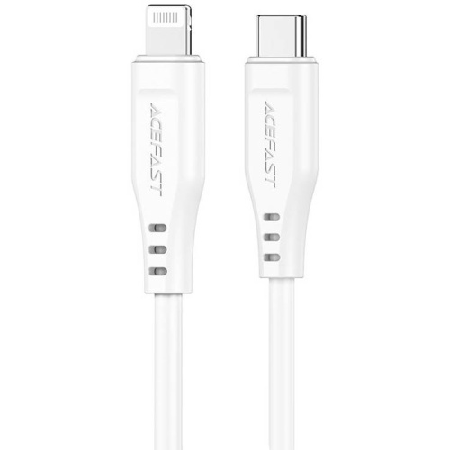 AceFast Distributor - 6974316280811 - ACE23 - Acefast C3-01 cable USB-C / Lightning, MFi, 30W, 1.2m (white) - B2B homescreen