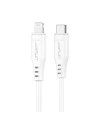 Acefast C3-01 cable USB-C / Lightning, MFi, 30W, 1.2m (white)