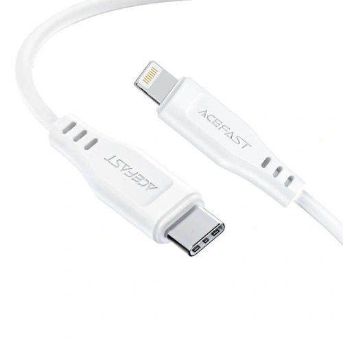 Kabel Acefast C3-01 USB-C / Lightning, MFi, 30W, 1.2m (biały)