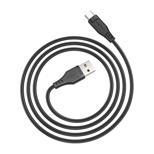 Kabel Acefast C3-04 USB-A / USB-C, 60W, 1.2m (czarny)