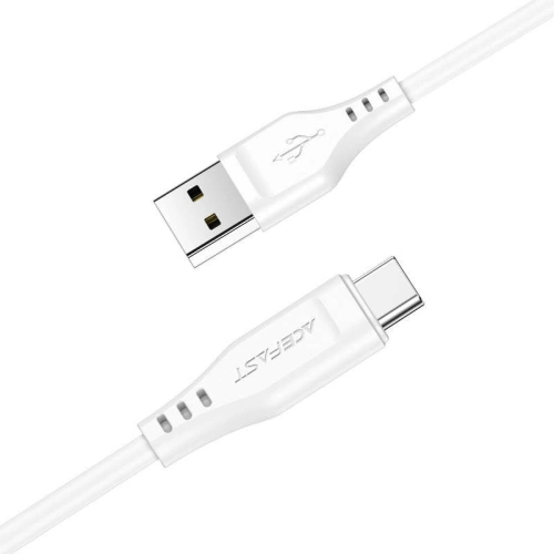 Kabel Acefast C3-04 USB-A / USB-C, 15W, 1.2m (biały)