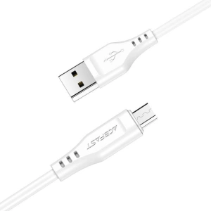 Wholesale Acefast C3-09 cable USB-A / micro USB, 60W, 1.2m (white) - ACE27 - {ean13} - Hurt