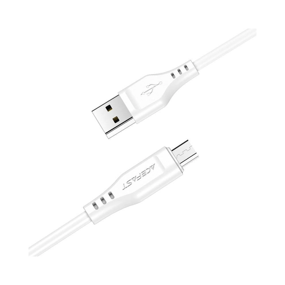 Wholesale Acefast C3-09 cable USB-A / micro USB, 60W, 1.2m (white) - ACE27 - {ean13} - Hurt